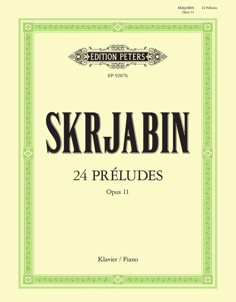 Cover: 9790014107437 | 24 Préludes Op. 11 for Piano | Taschenbuch | Englisch | 2022