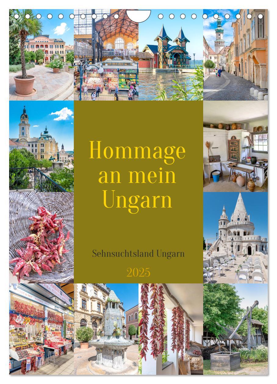 Cover: 9783435884667 | Hommage an mein Ungarn (Wandkalender 2025 DIN A4 hoch), CALVENDO...