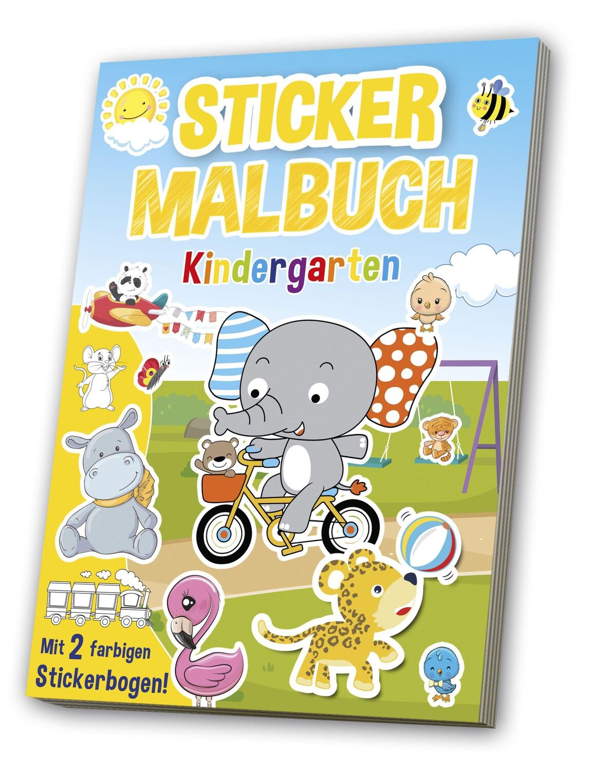 Cover: 4019393987993 | Mal- &amp; Stickerbuch: Kindergarten | media Verlagsgsellschaft mbH | 2022