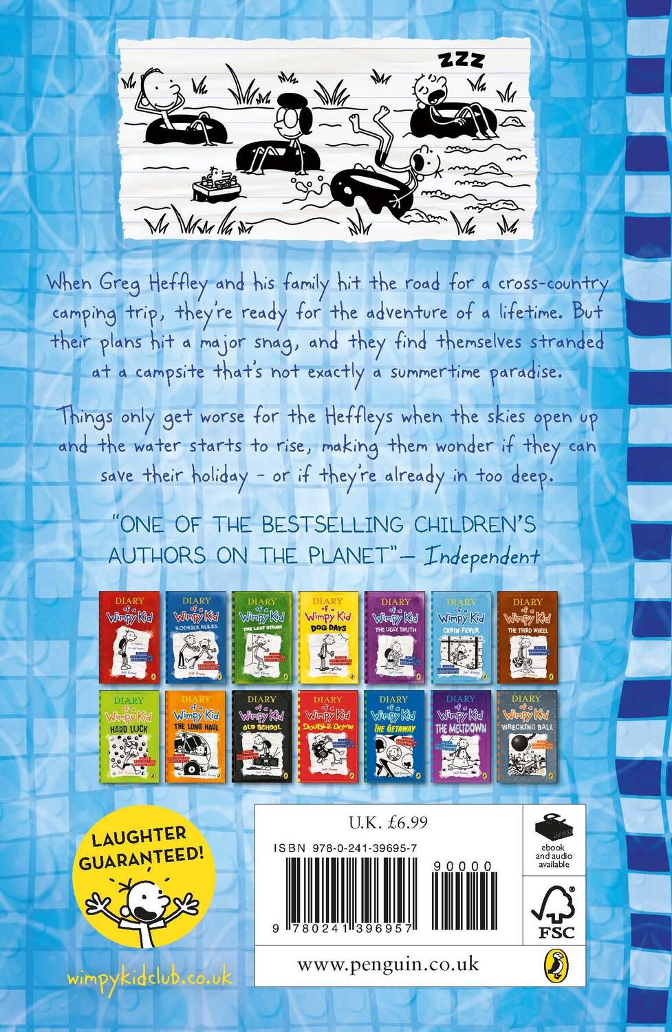 Rückseite: 9780241396957 | Diary of a Wimpy Kid 15: The Deep End | Jeff Kinney | Taschenbuch