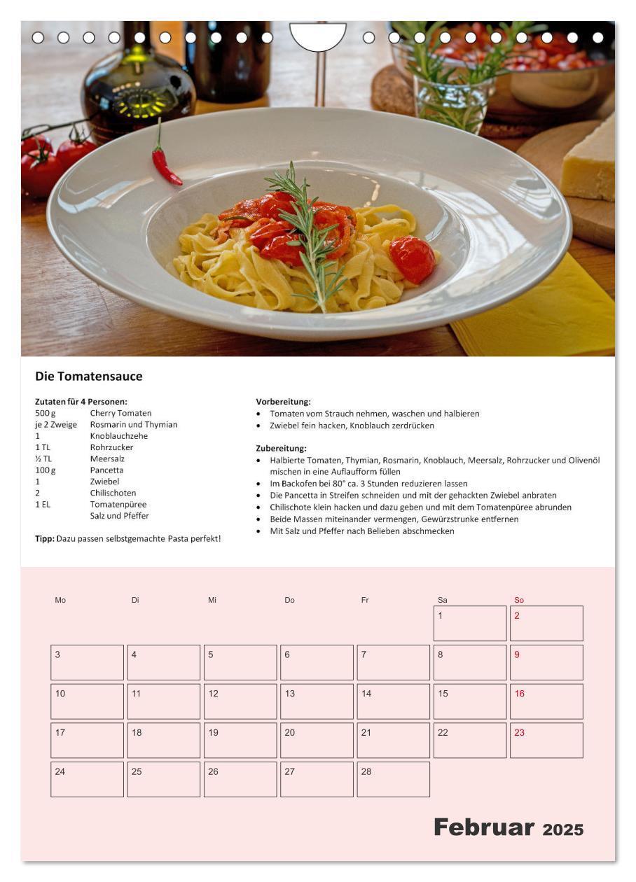 Bild: 9783435932573 | Der tolle Rezeptkalender (Wandkalender 2025 DIN A4 hoch), CALVENDO...