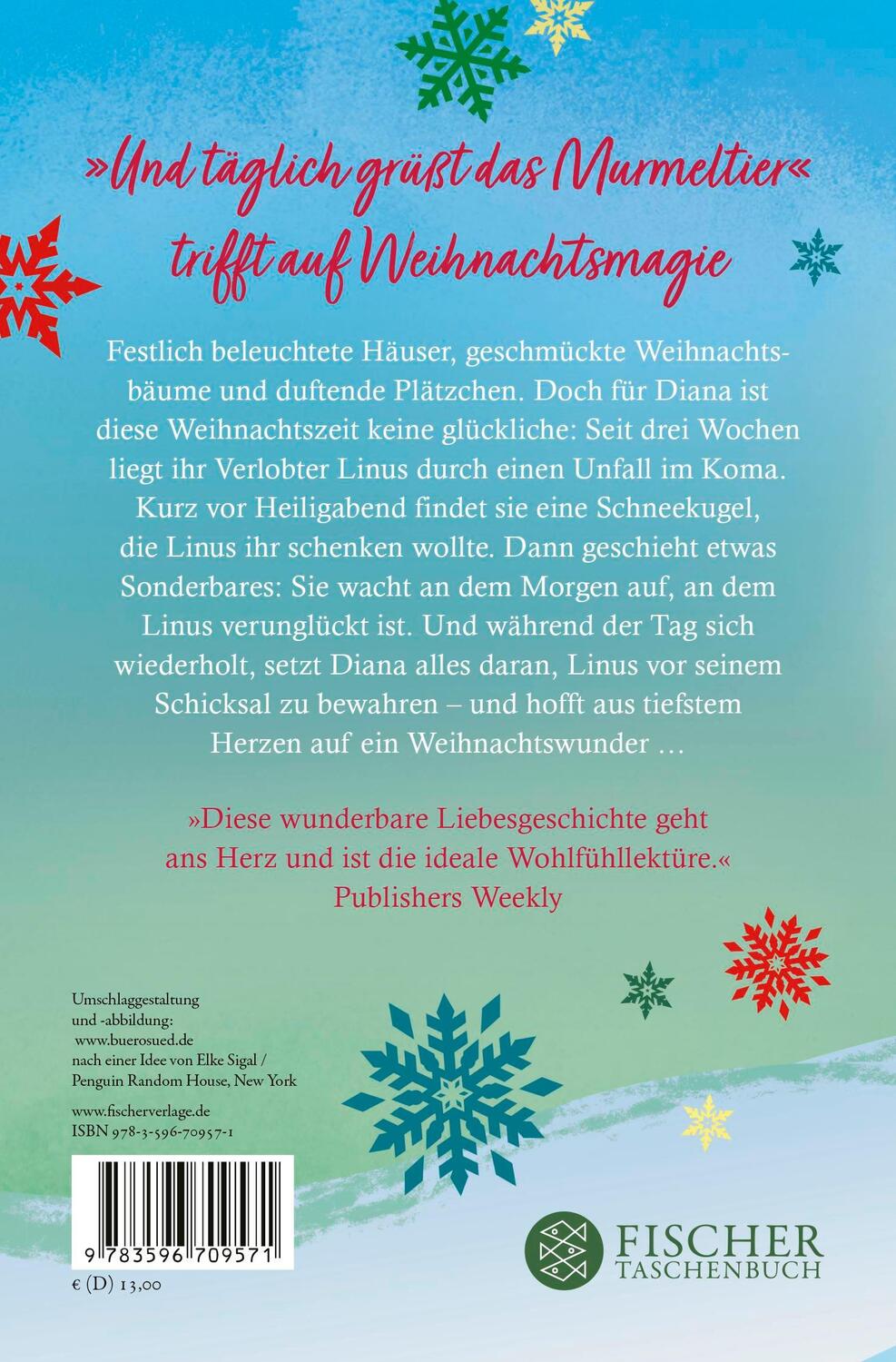 Rückseite: 9783596709571 | Schneekugelwünsche | Annie Rains | Taschenbuch | 400 S. | Deutsch