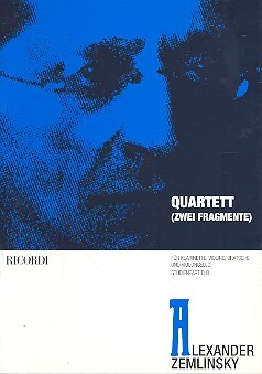 Cover: 9790204250424 | Quartett (2 Fragmente) 1938-1939 | Alexander Zemlinsky