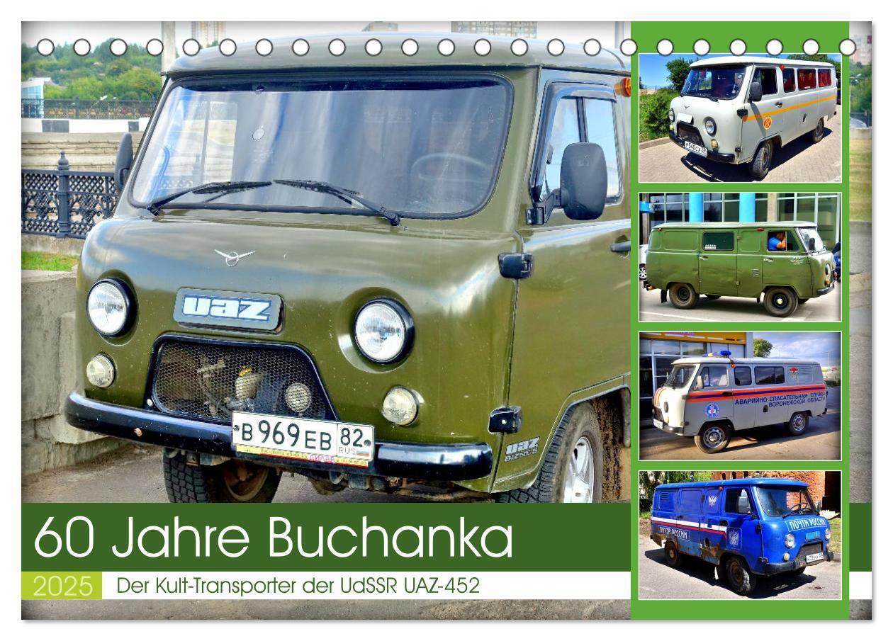 Cover: 9783457200735 | 60 Jahre Buchanka - Der Kult-Transporter der UdSSR UAZ-452...