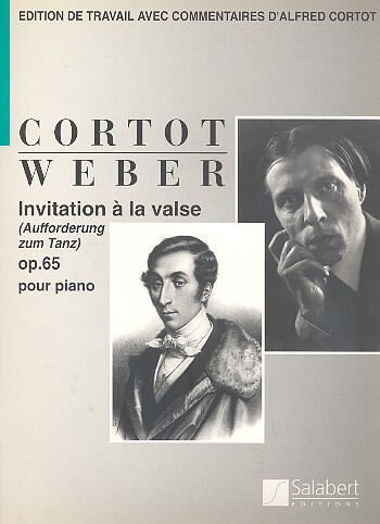 Cover: 9790048042254 | Invitation A La Valse Op.65 (Cortot) Piano | Carl Maria von Weber