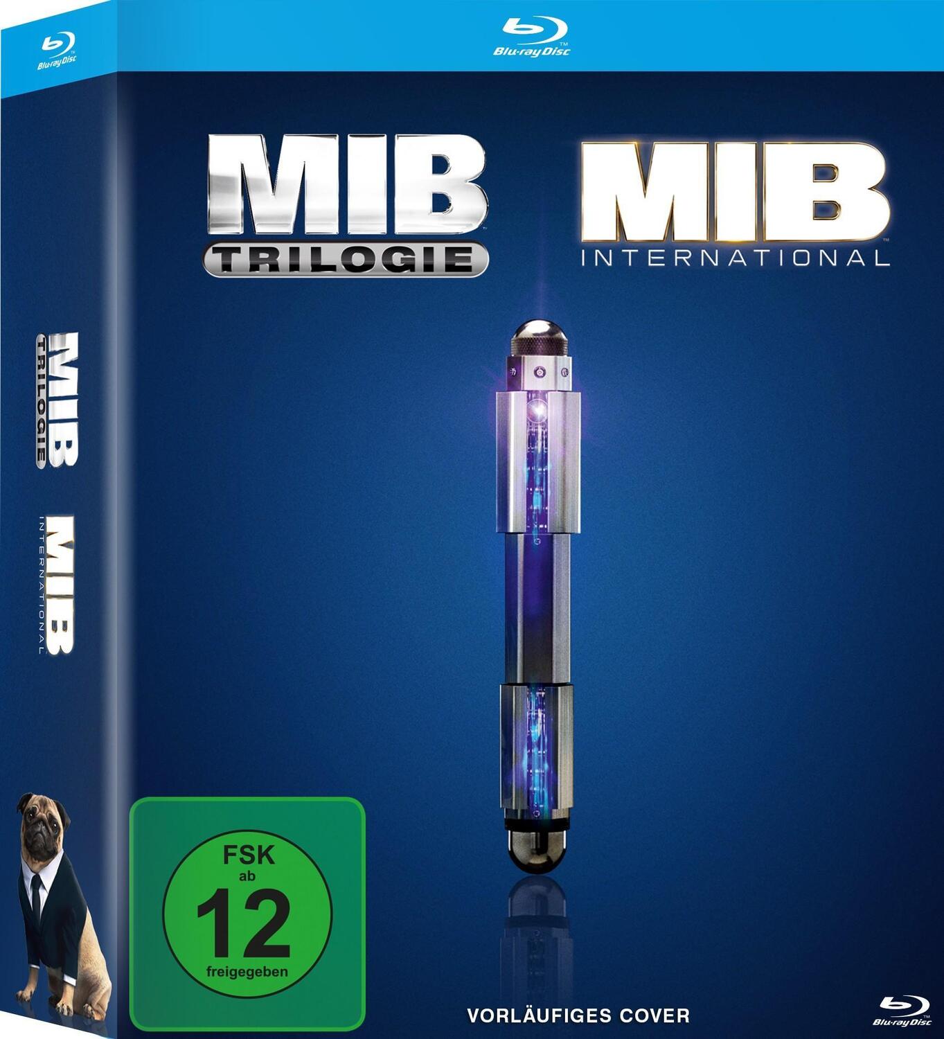 Cover: 4030521756861 | Men In Black 1-4 | Lowell Cunningham (u. a.) | Blu-ray Disc | Deutsch