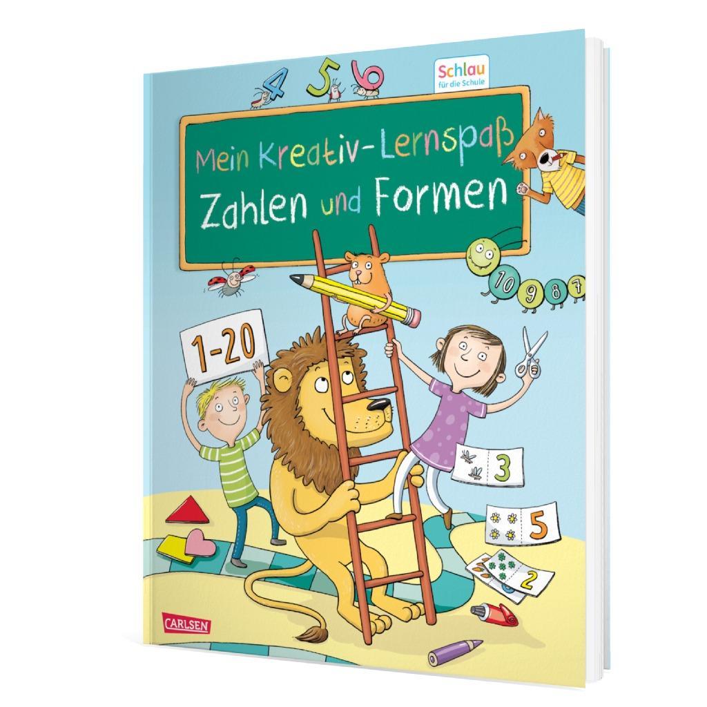 Bild: 9783551190512 | Schlau für die Schule: Mein Kreativ-Lernspaß: Zahlen und Formen | Buch