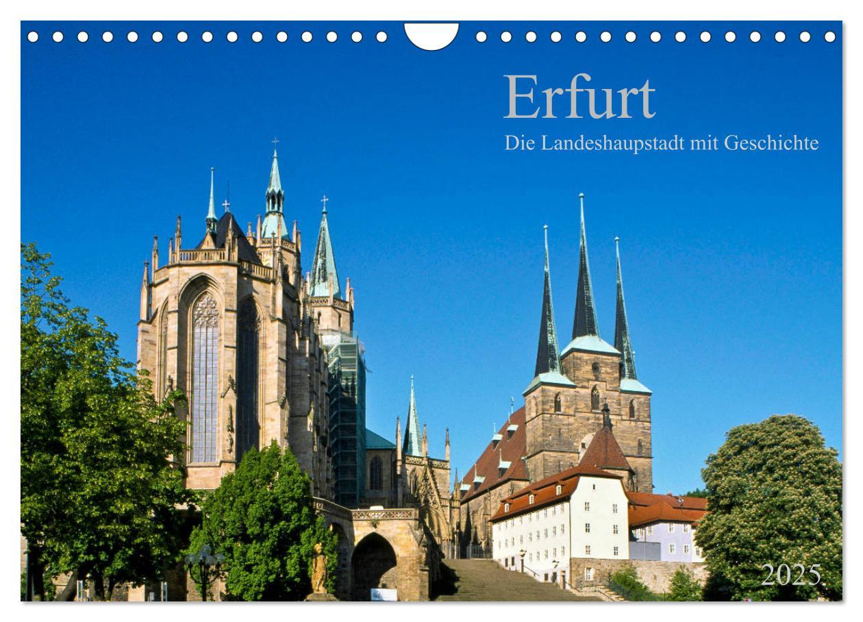 Cover: 9783435191888 | Erfurt - Die Landeshauptstadt mit Geschichte (Wandkalender 2025 DIN...