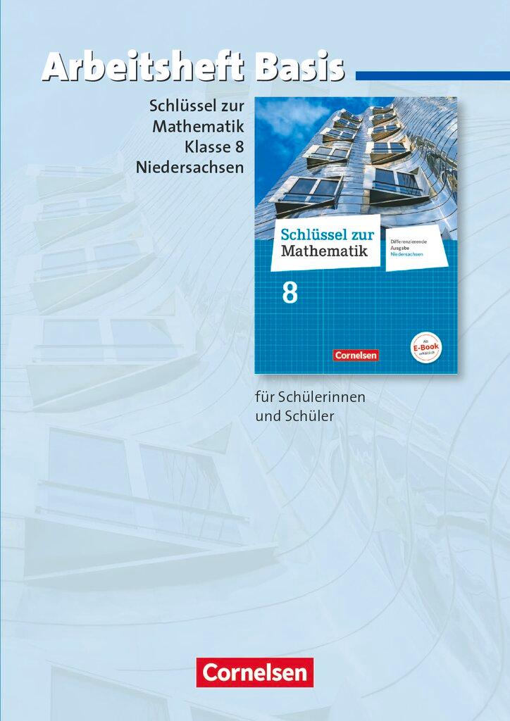 Cover: 9783060067510 | Schlüssel zur Mathematik 8. Schuljahr. Arbeitsheft Basis mit...