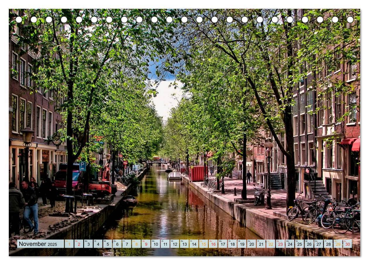 Bild: 9783435499489 | Amsterdam - Venedig des Nordens (Tischkalender 2025 DIN A5 quer),...