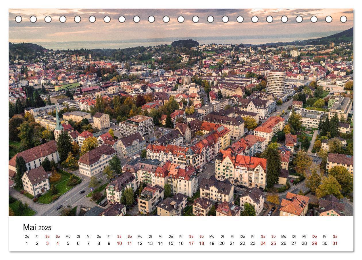 Bild: 9783435119868 | Luftbildkalender St. Gallen 2025 (Tischkalender 2025 DIN A5 quer),...