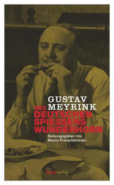 Cover: 9783865393777 | Des deutschen Spiessers Wunderhorn | Gustav Meyrink | Buch | 480 S.