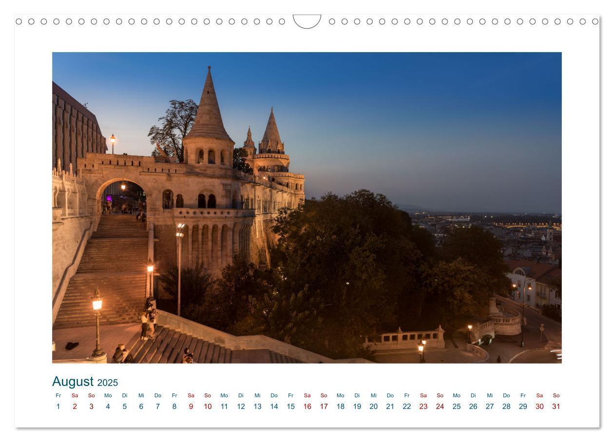 Bild: 9783383816192 | Budapest: zwischen Parlamentsgebäude und Burgpalast (Wandkalender...