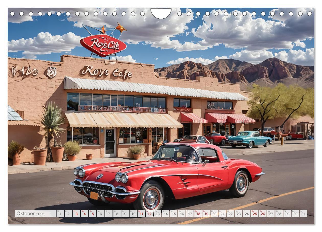 Bild: 9783457137598 | Virtual Classic Cars (Wandkalender 2025 DIN A4 quer), CALVENDO...