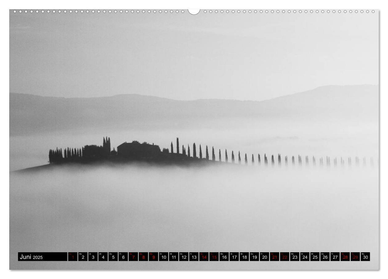 Bild: 9783435393305 | Toscana - monocromatico (Wandkalender 2025 DIN A2 quer), CALVENDO...