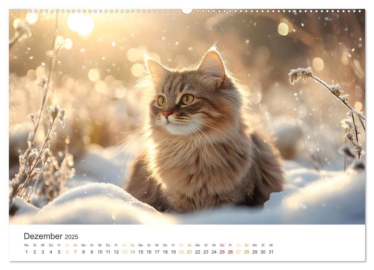 Bild: 9783457203866 | Katzen - sanfte Schönheiten (Wandkalender 2025 DIN A2 quer),...