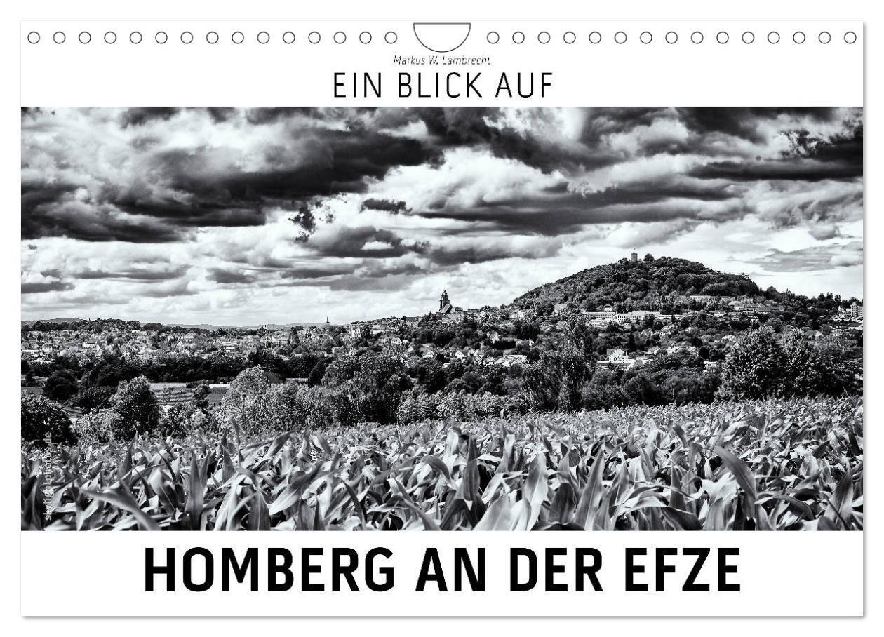 Cover: 9783435449545 | Ein Blick auf Homberg an der Efze (Wandkalender 2025 DIN A4 quer),...