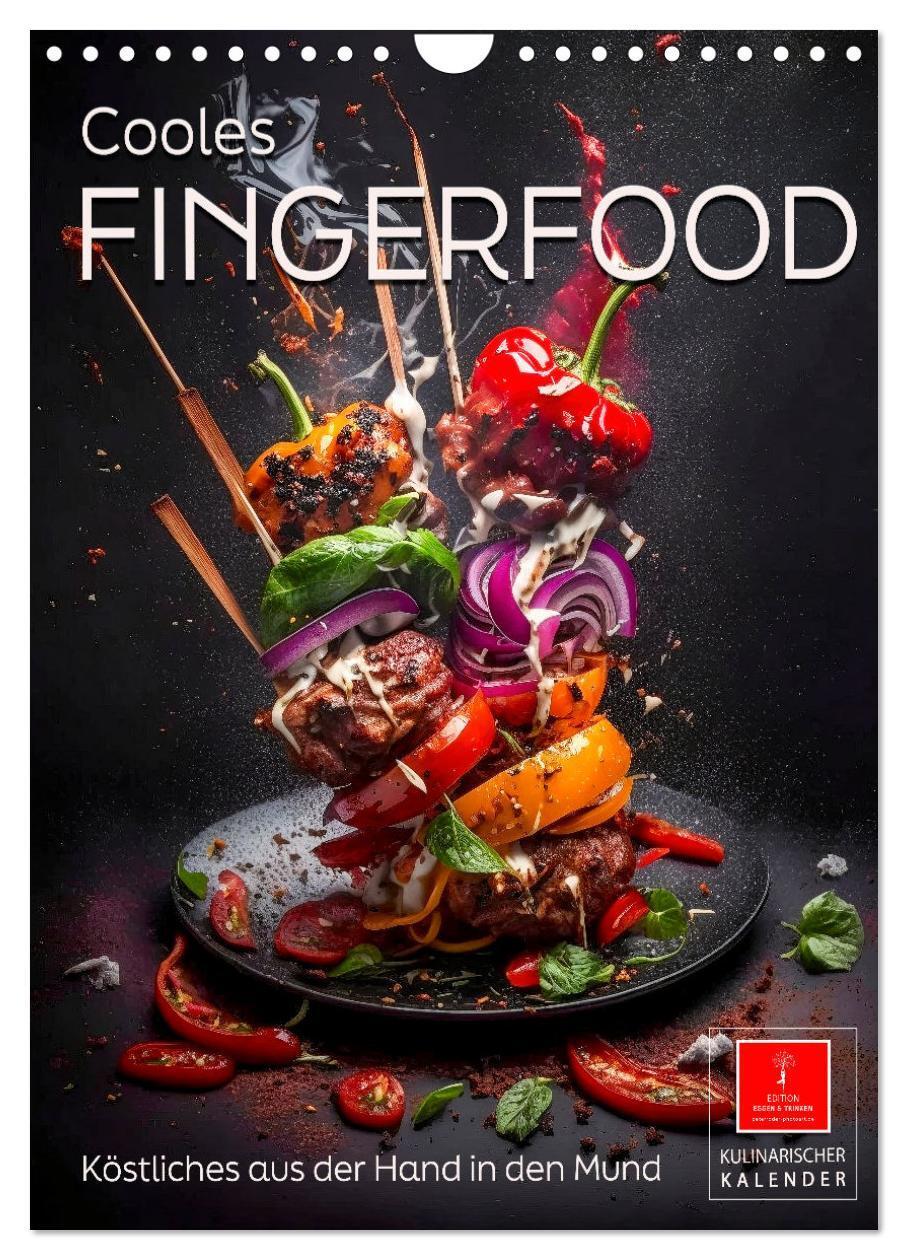 Cover: 9783435874019 | Cooles Fingerfood (Wandkalender 2025 DIN A4 hoch), CALVENDO...