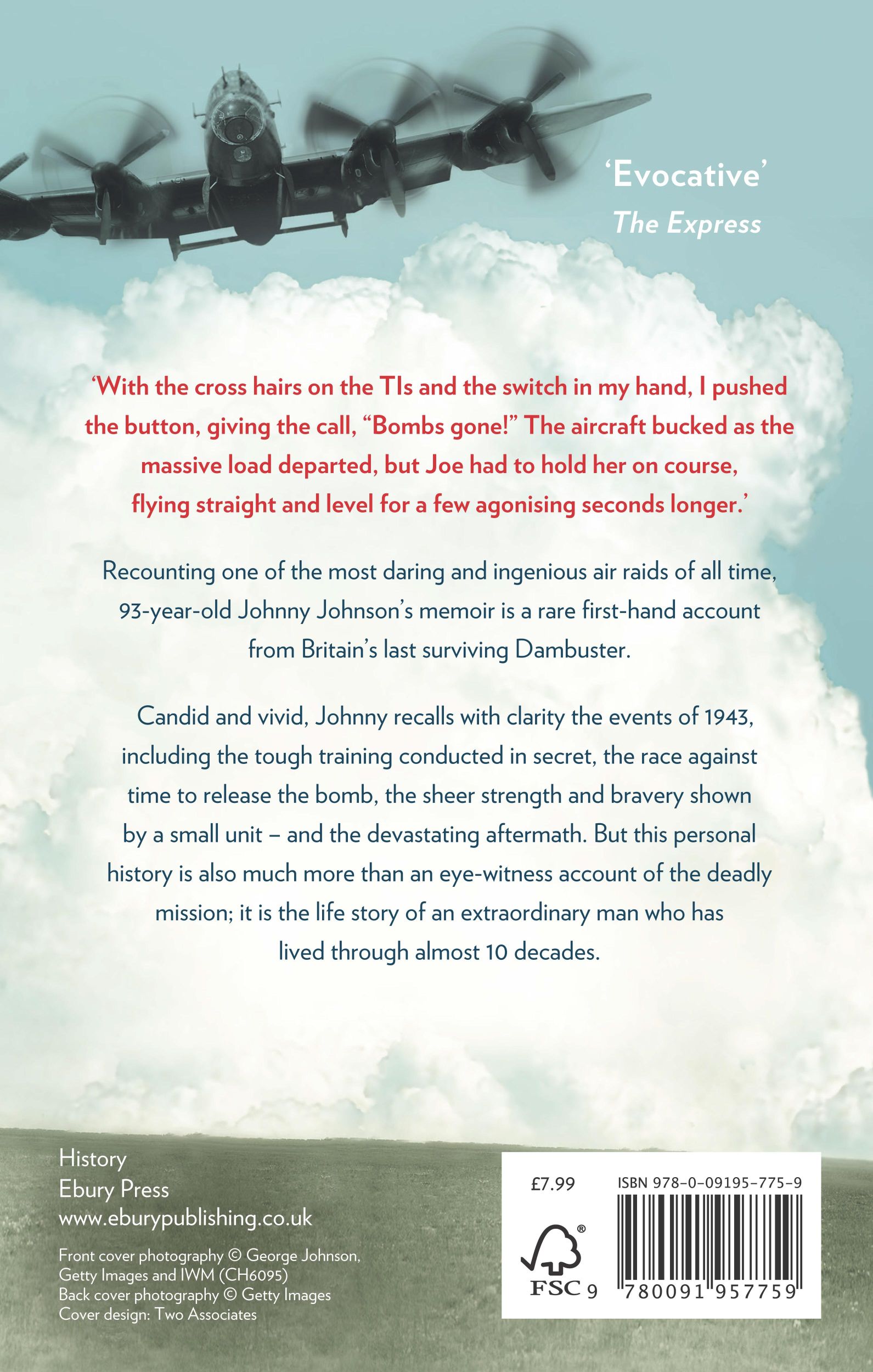 Rückseite: 9780091957759 | The Last British Dambuster | George Johnny Johnson Mbe | Taschenbuch