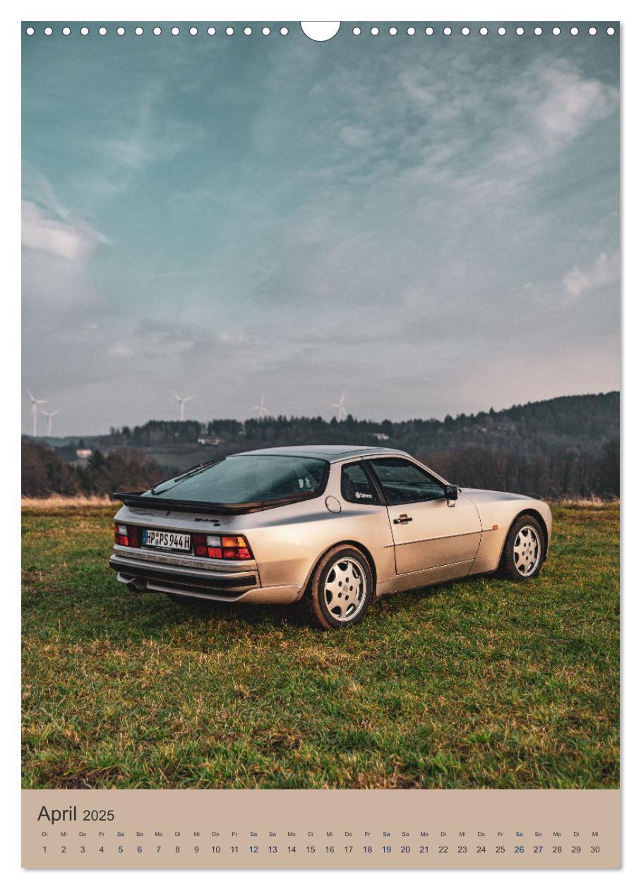 Bild: 9783435921966 | Porsche 944 - Fine Art (Wandkalender 2025 DIN A3 hoch), CALVENDO...