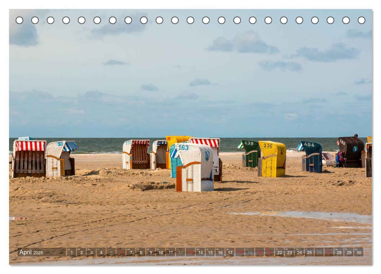 Bild: 9783435270453 | Amrum Insel am Wattenmeer (Tischkalender 2025 DIN A5 quer),...