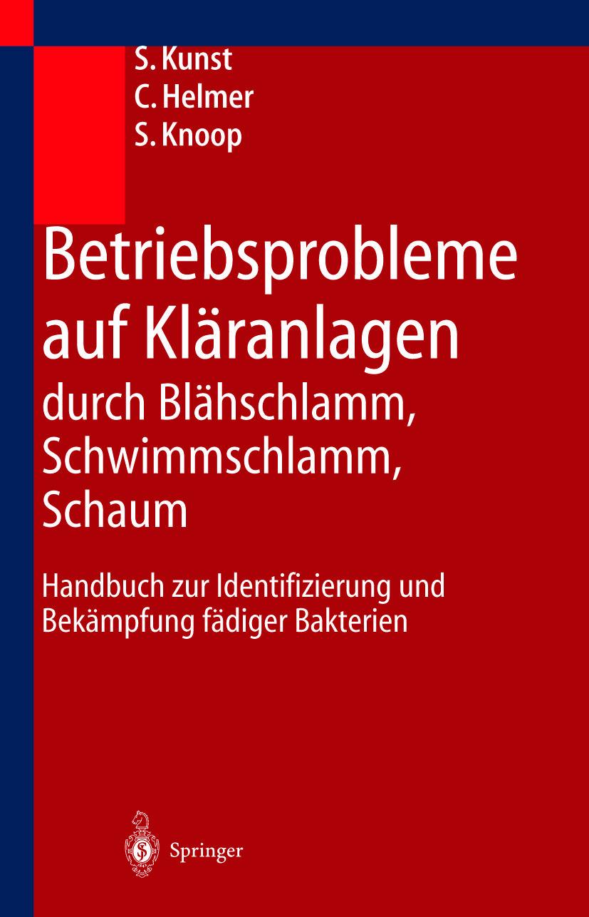 Cover: 9783642629686 | Betriebsprobleme auf Kläranlagen durch Blähschlamm, Schwimmschlamm,...