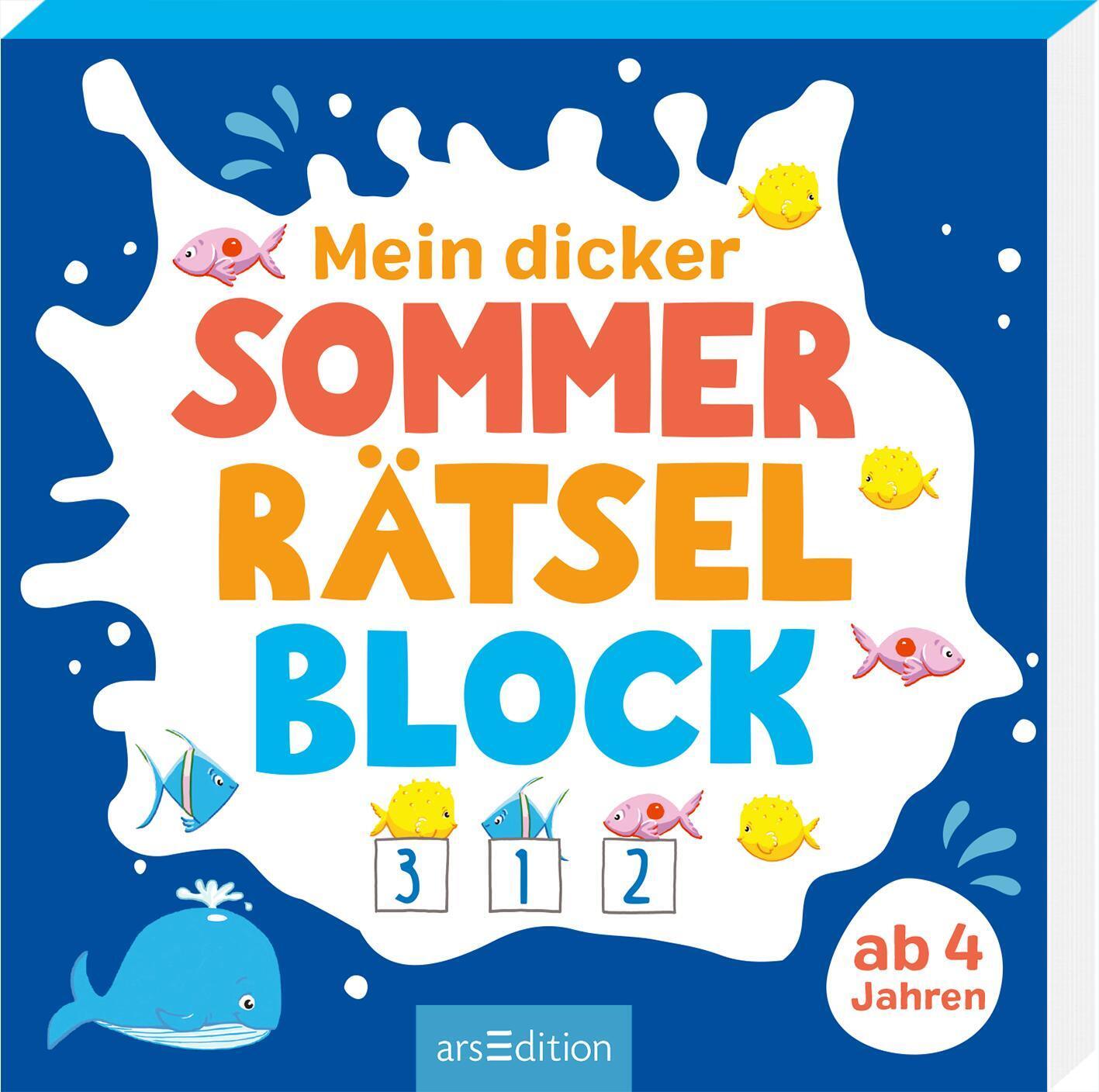 Cover: 9783845853185 | Mein dicker Sommer-Rätselblock | Taschenbuch | Softcover | 144 S.