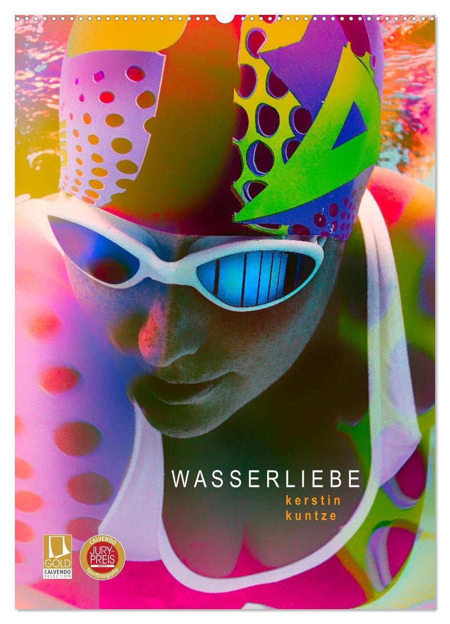 Cover: 9783435993710 | WASSERLIEBE (Wandkalender 2025 DIN A2 hoch), CALVENDO Monatskalender