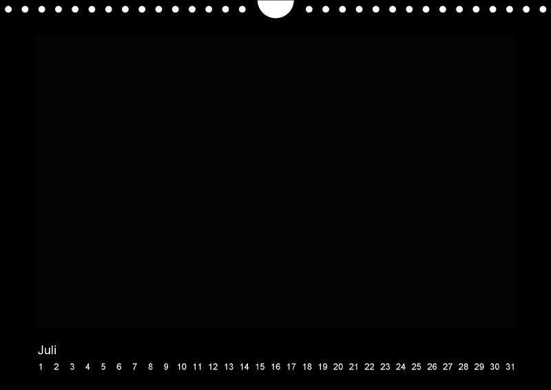 Bild: 9783664580811 | Geburtstags - Bastelkalender - Schwarz (Wandkalender immerwährend...