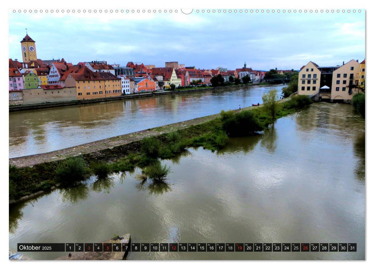 Bild: 9783435673711 | REGENSBURG - Impressionen (Wandkalender 2025 DIN A2 quer), CALVENDO...