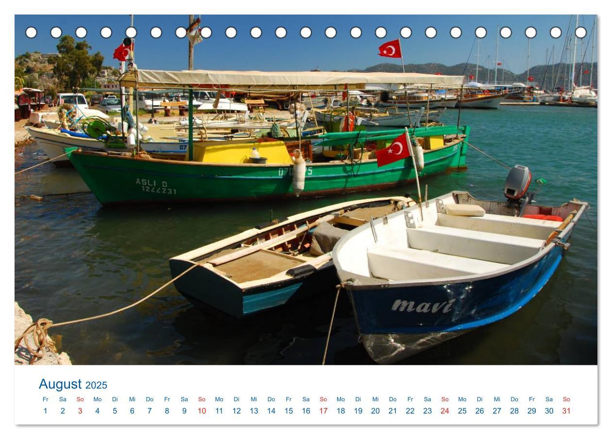 Bild: 9783435461295 | Türkei - Reise ins Blaue (Tischkalender 2025 DIN A5 quer), CALVENDO...