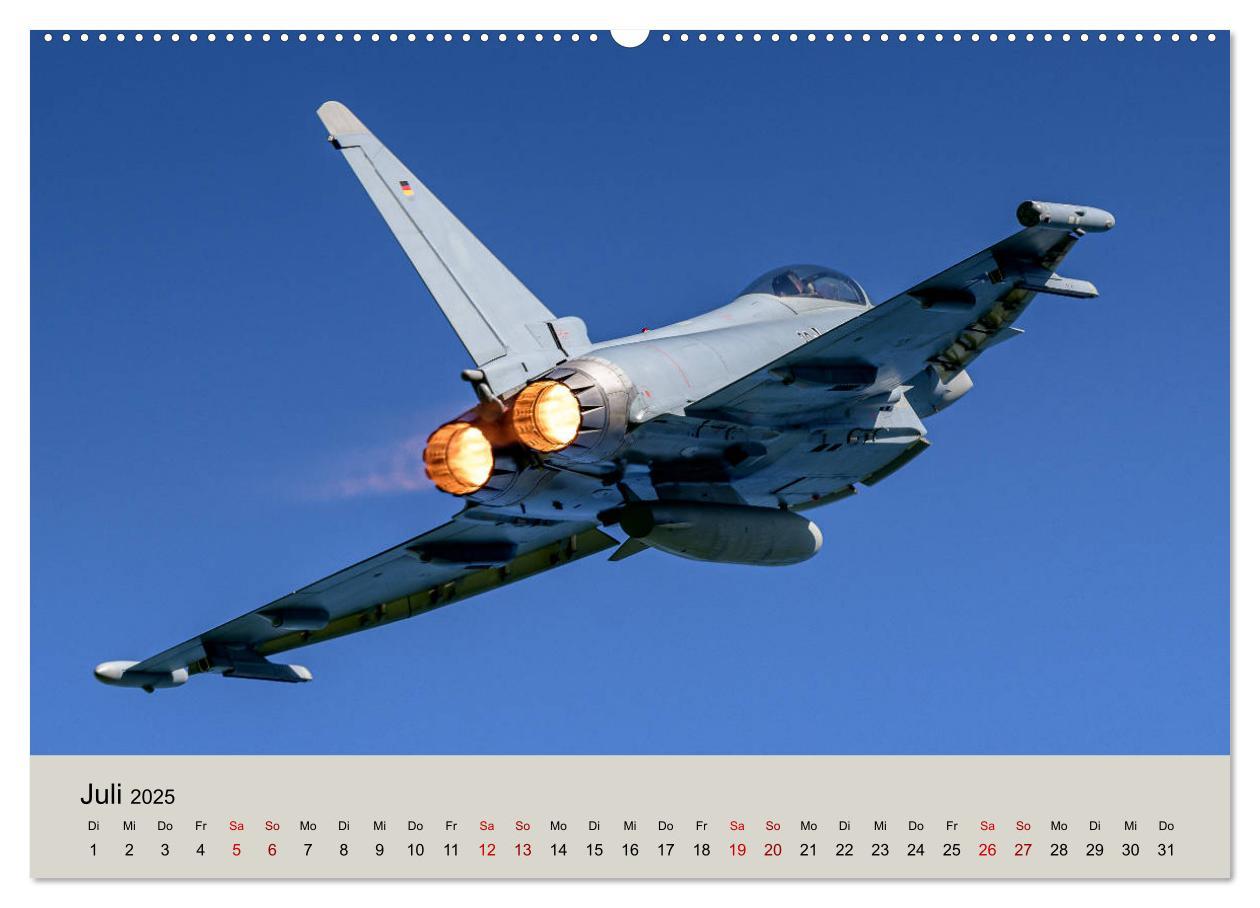 Bild: 9783435177653 | Kampfjet Eurofighter Typhoon (Wandkalender 2025 DIN A2 quer),...