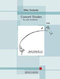 Cover: 9783793140955 | Concert Etudes | Etudes No.1 - 5.Book 1.Posaune., Engl/dt | Svoboda