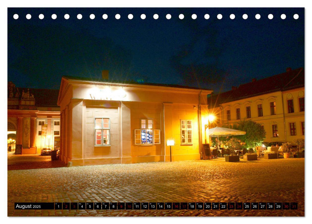 Bild: 9783435197033 | Potsdam zwischen Nacht und blauer Stunde (Tischkalender 2025 DIN A5...