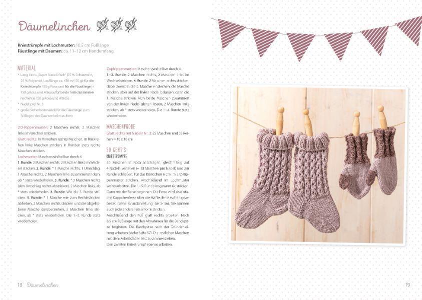 Bild: 9783841065933 | Stricken fürs Baby | Socken, Mützen, Fäustlinge und mehr | Sabine Abel