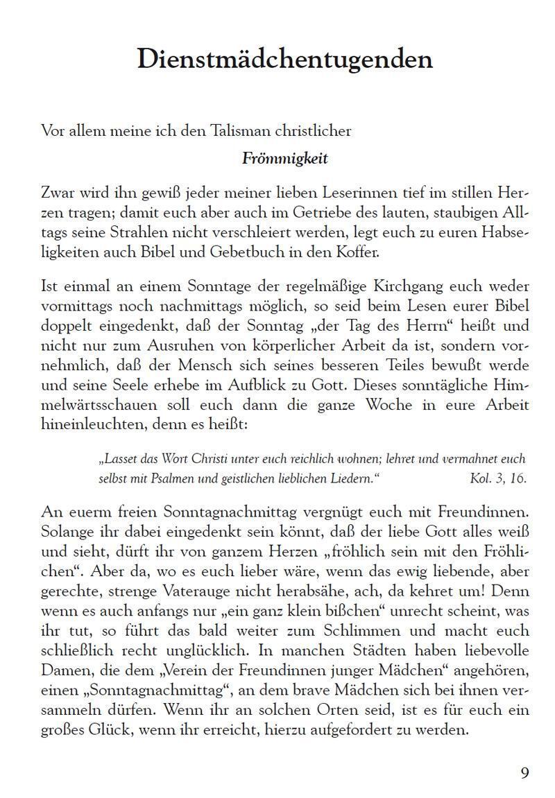 Bild: 9783867772976 | Das feine Dienstmädchen wie es sein soll. 1892 | Isa von der Lütt