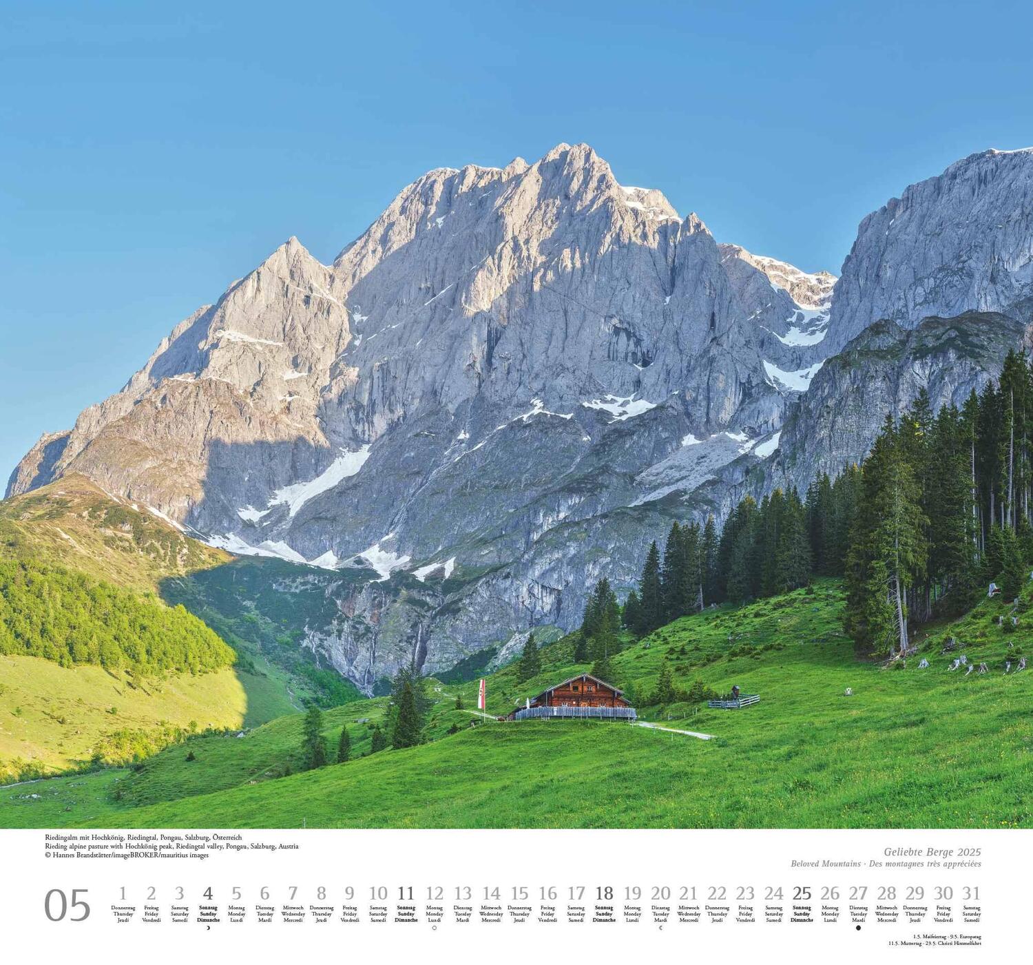 Bild: 4250809652689 | Geliebte Berge 2025 - DUMONT Wandkalender - mit den wichtigsten...