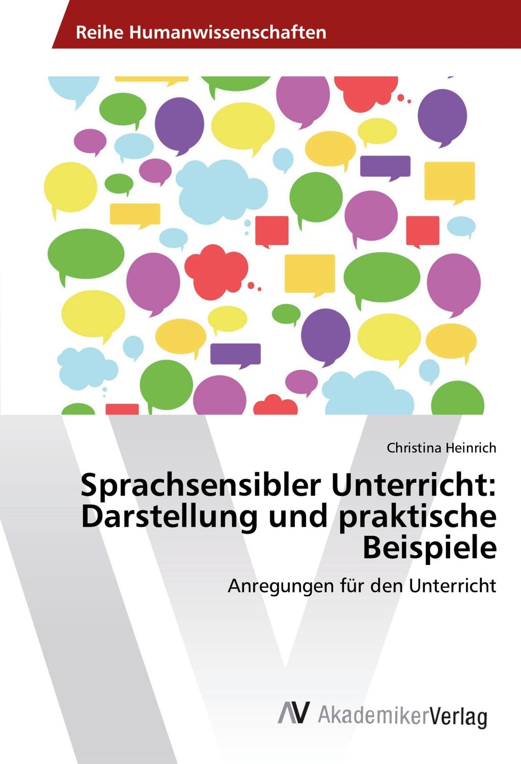 Cover: 9783639858341 | Sprachsensibler Unterricht: Darstellung und praktische Beispiele