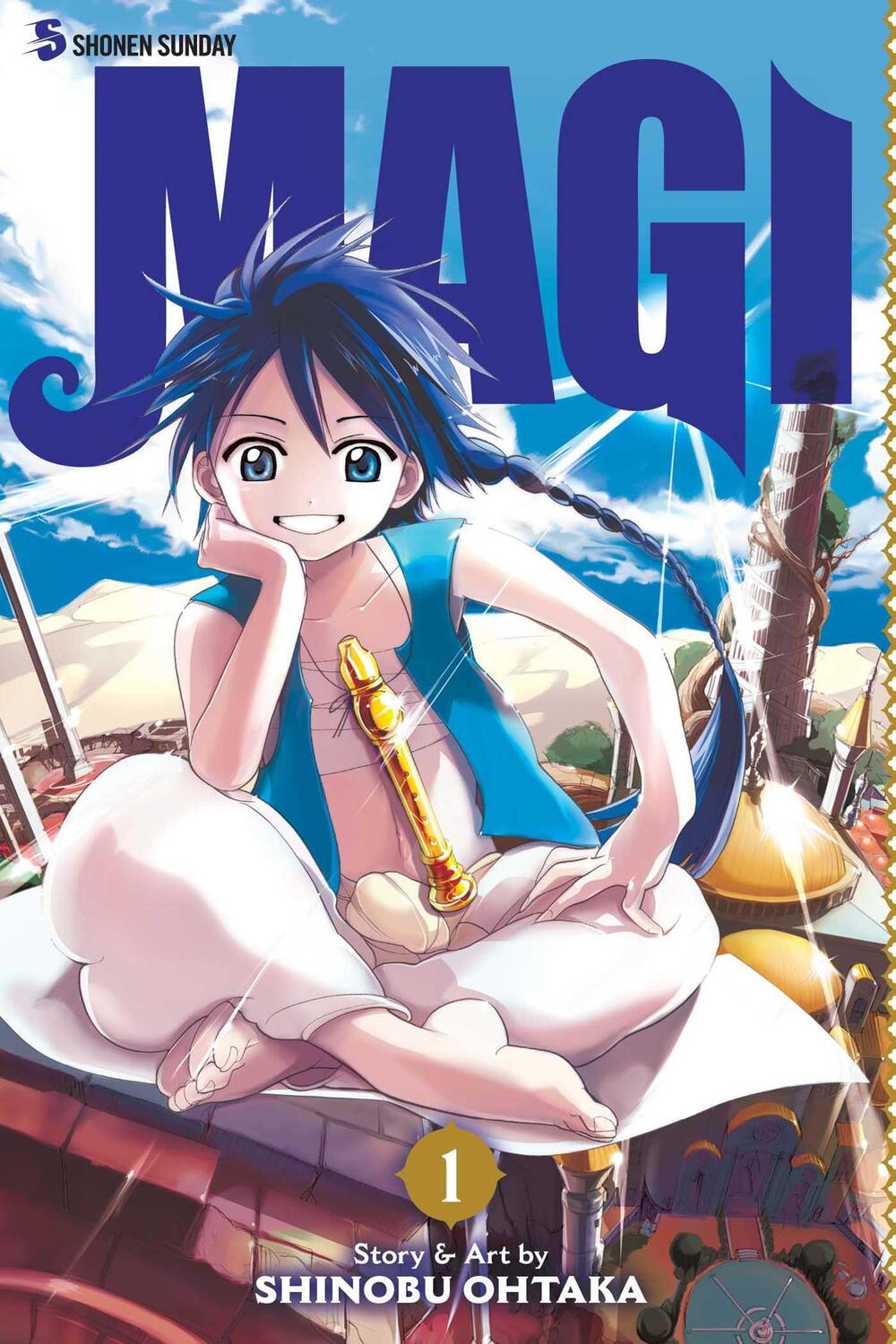 Cover: 9781421559513 | Magi: The Labyrinth of Magic, Vol. 1 | Shinobu Ohtaka | Taschenbuch