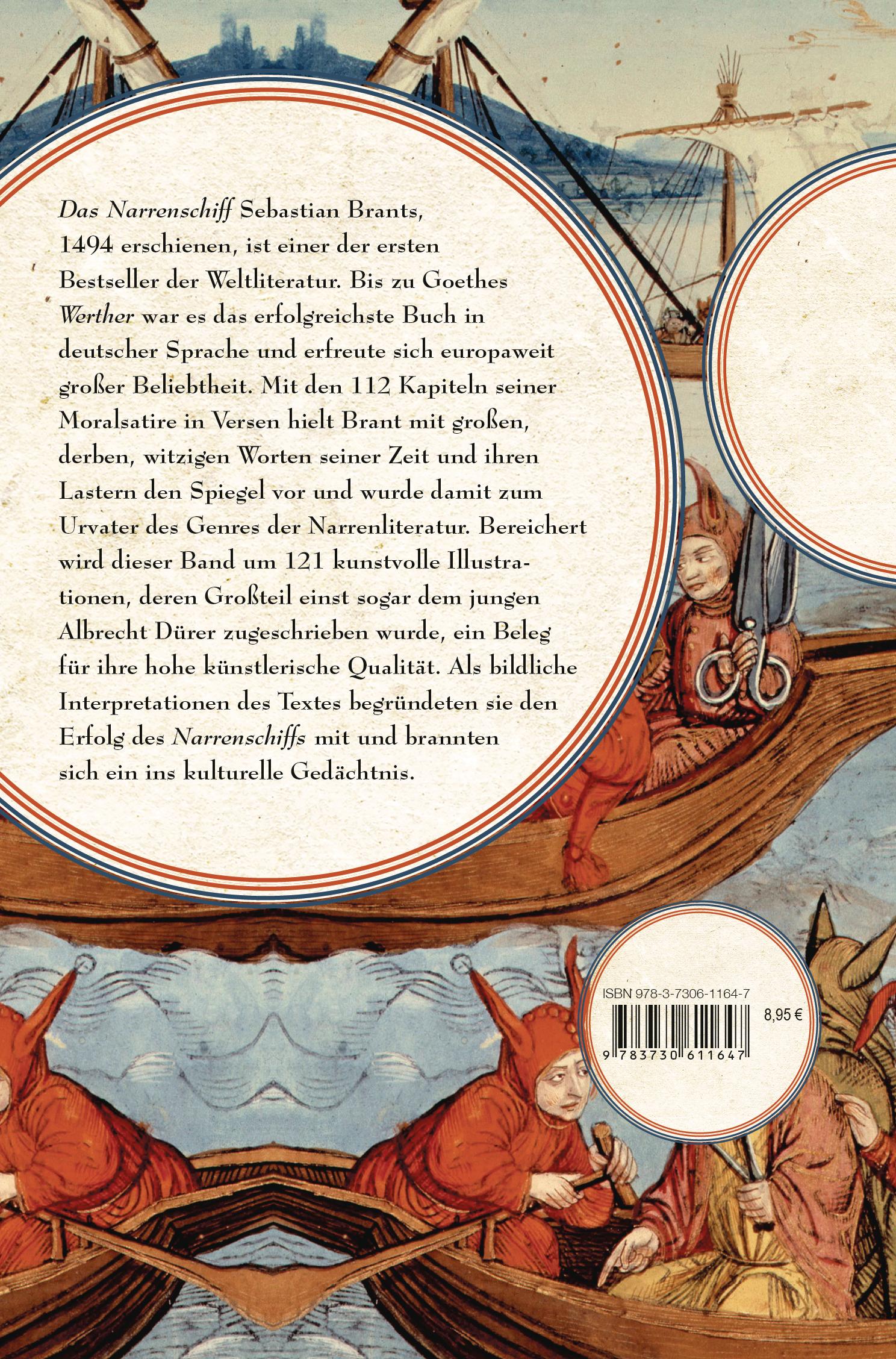 Bild: 9783730611647 | Das Narrenschiff | Sebastian Brant | Buch | 448 S. | Deutsch | 2023