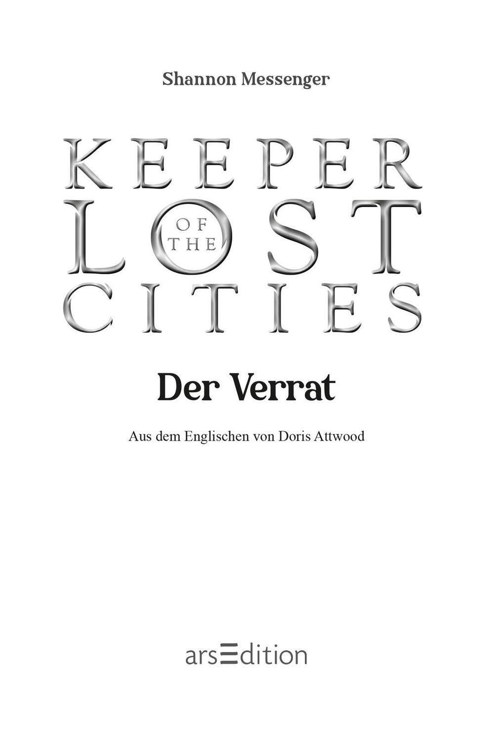 Bild: 9783845846293 | Keeper of the Lost Cities - Der Verrat (Keeper of the Lost Cities 4)