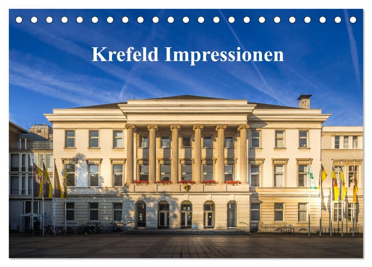 Cover: 9783435340392 | Krefeld Impressionen (Tischkalender 2025 DIN A5 quer), CALVENDO...