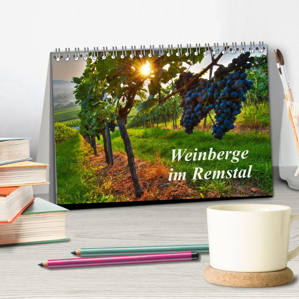 Bild: 9783435718405 | Weinberge im Remstal (Tischkalender 2025 DIN A5 quer), CALVENDO...