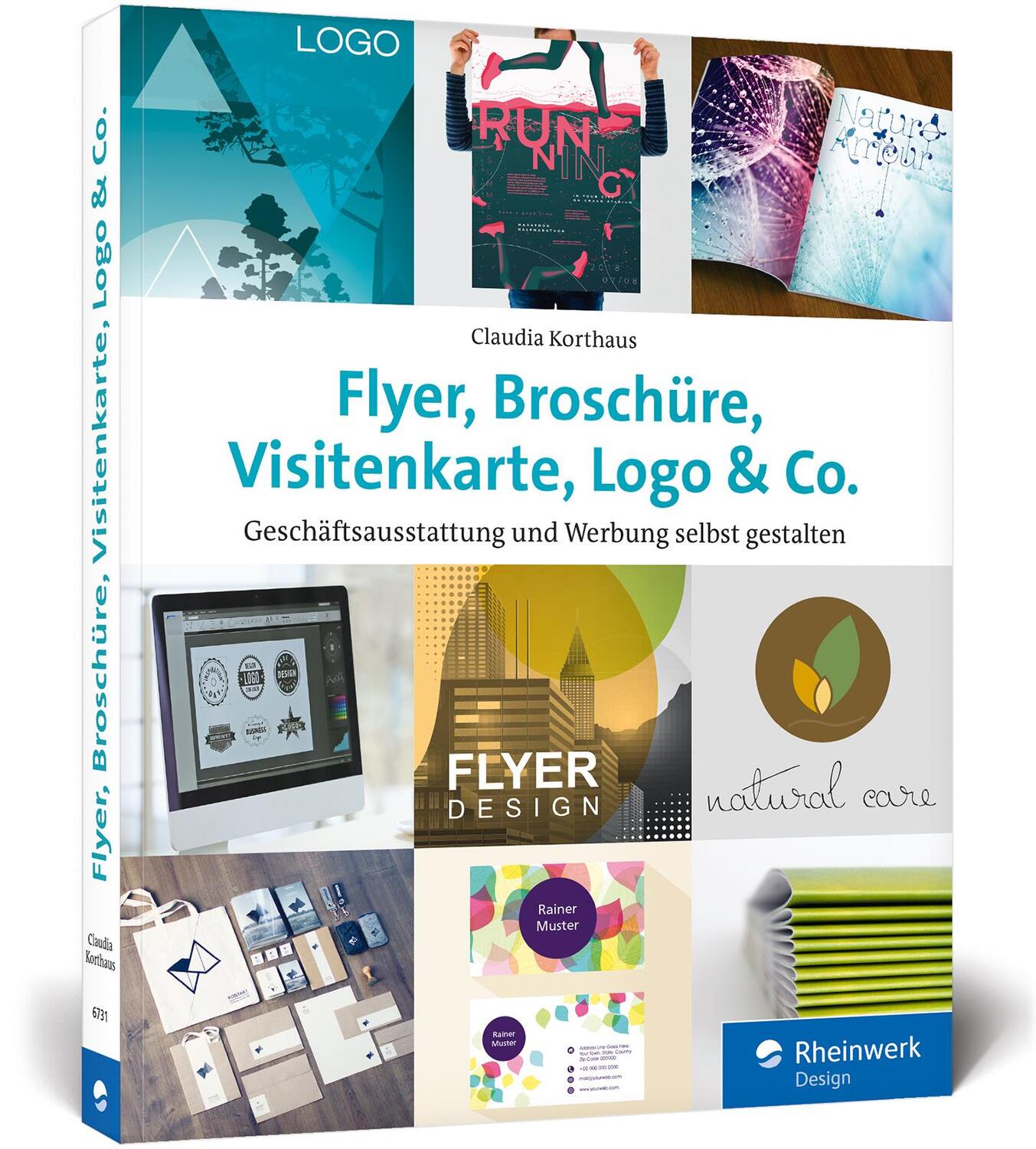 Cover: 9783836267311 | Flyer, Broschüre, Visitenkarte, Logo &amp; Co. | Claudia Korthaus | Buch