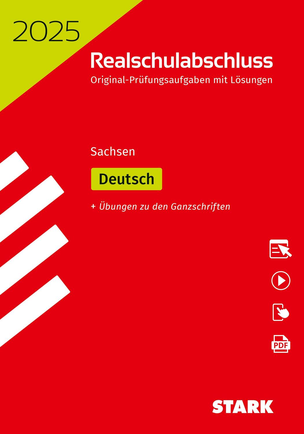 Cover: 9783849061951 | STARK Original-Prüfungen Realschulabschluss 2025 - Deutsch - Sachsen