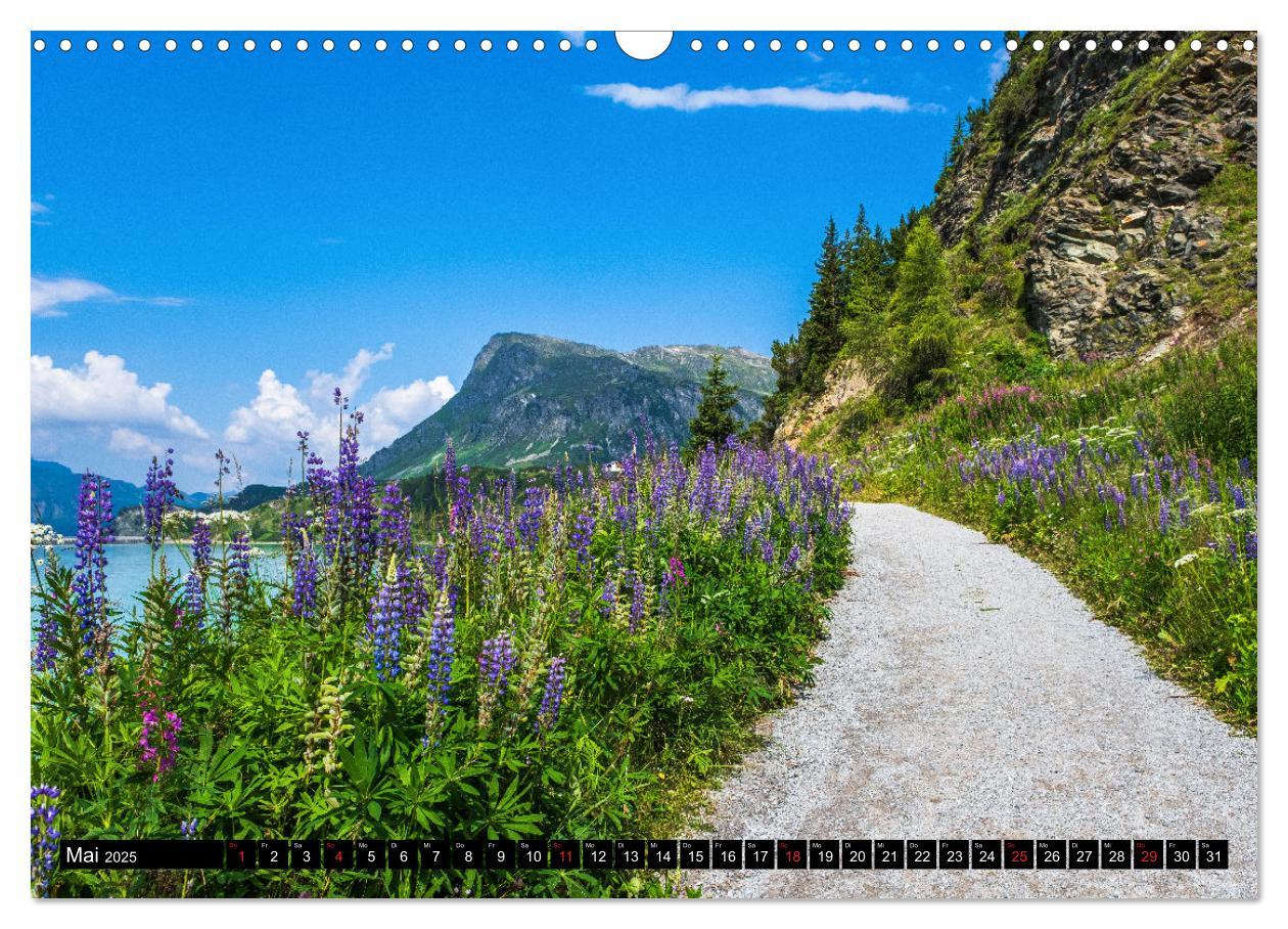 Bild: 9783435111954 | Wanderparadies Montafon (Wandkalender 2025 DIN A3 quer), CALVENDO...