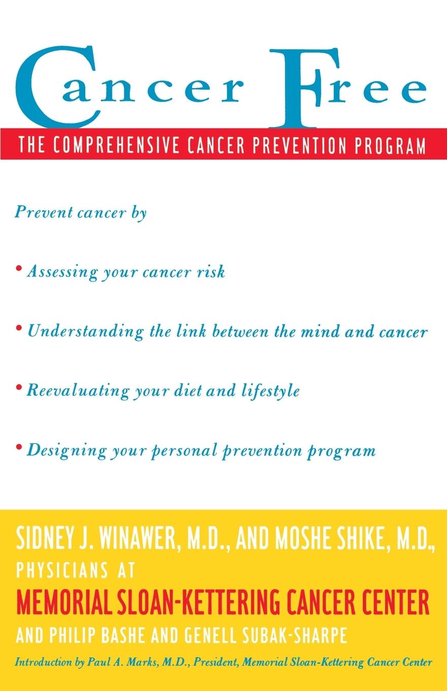 Cover: 9780684815121 | Cancer Free | The Comprehensive Cancer Prevention Program | Winawer