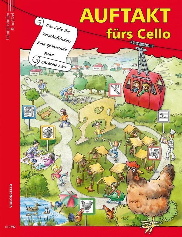 Cover: 9790204427925 | Auftakt fürs Cello | Das Cello für Vorschulkinder, Noten | Löhr | Buch