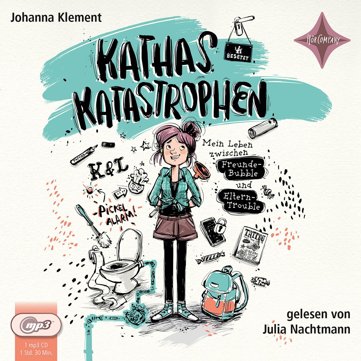 Cover: 9783966320689 | Kathas Katastrophen | Johanna Klement | MP3 | 1 Audio-CD | Deutsch