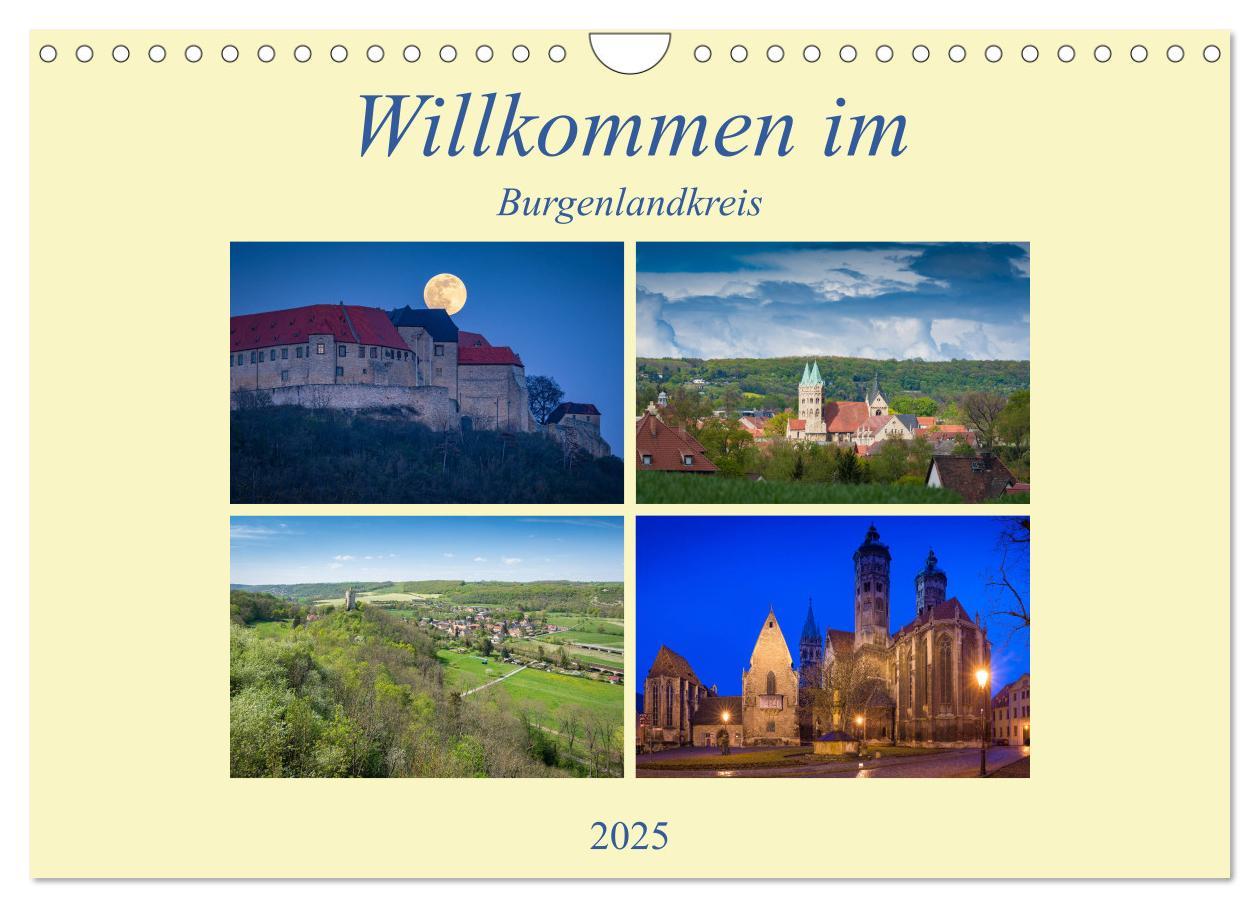 Cover: 9783435609208 | Willkommen im Burgenlandkreis (Wandkalender 2025 DIN A4 quer),...